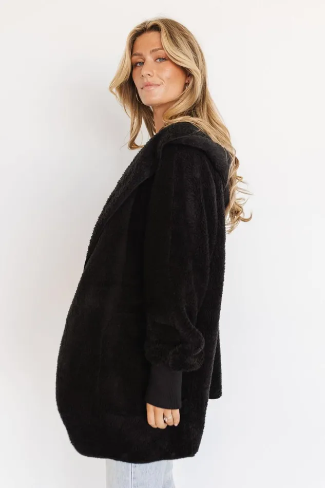 Baltic Born Outerwear Melrose Teddy Jacket Black 8211 Women Baltic Born Outerwear Melrose Teddy Jacket Black 8211 Women