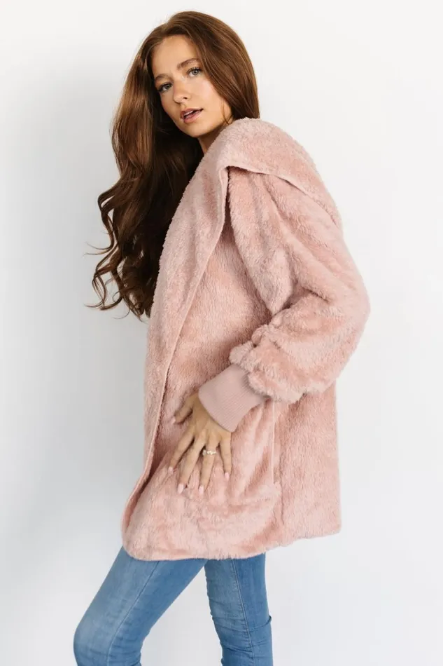 Baltic Born Outerwear Melrose Teddy Jacket Blush 8211 Women Baltic Born Outerwear Melrose Teddy Jacket Blush 8211 Women