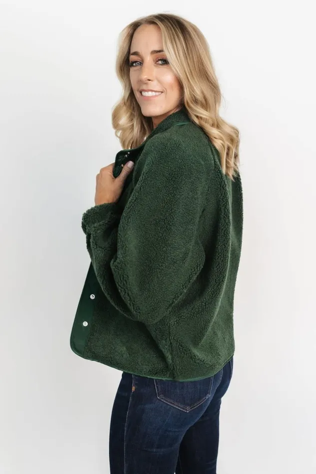 Baltic Born Outerwear Noah Sherpa Jacket Hunter Green 8211 Women Baltic Born Outerwear Noah Sherpa Jacket Hunter Green 8211 Women
