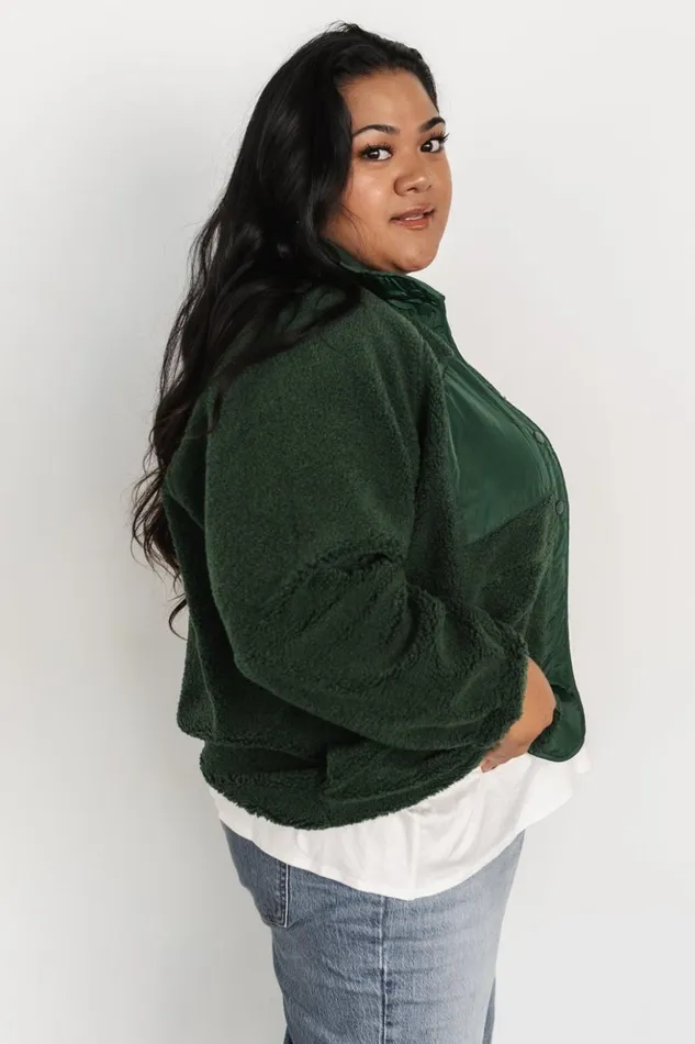 Baltic Born Outerwear Noah Sherpa Jacket Hunter Green 8211 Women Baltic Born Outerwear Noah Sherpa Jacket Hunter Green 8211 Women