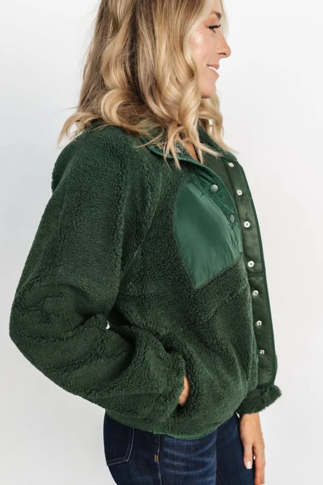 Baltic Born Outerwear Noah Sherpa Jacket Hunter Green 8211 Women Baltic Born Outerwear Noah Sherpa Jacket Hunter Green 8211 Women