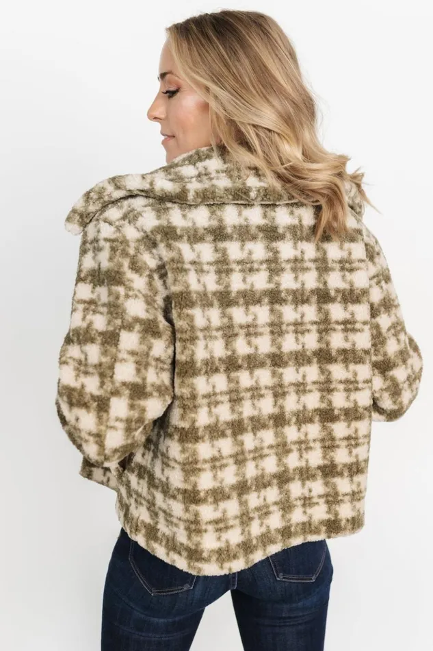 Baltic Born Outerwear Ridge Teddy Coat Olive Ivory 8211 Women Baltic Born Outerwear Ridge Teddy Coat Olive Ivory 8211 Women