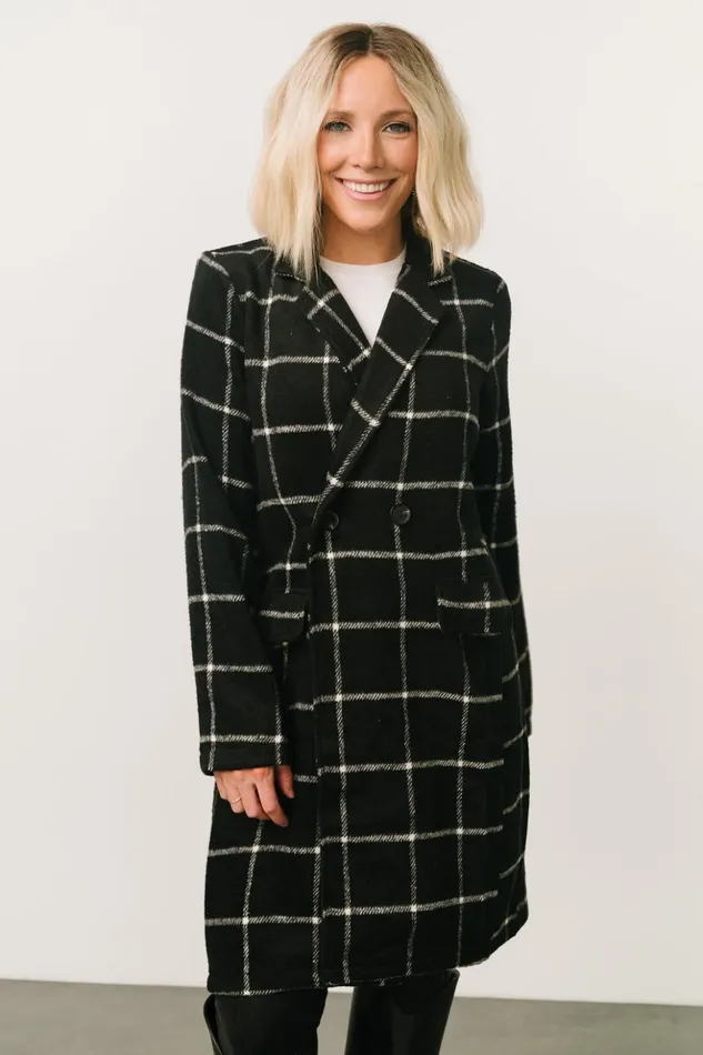 Baltic Born Outerwear Sanders Trench Jacket Black 8211 Women Baltic Born Outerwear Sanders Trench Jacket Black 8211 Women