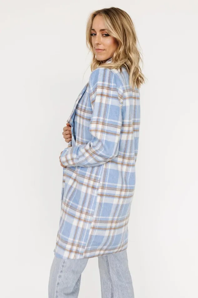 Baltic Born Outerwear Tetonia Plaid Shacket Blue Multi 8211 Women Baltic Born Outerwear Tetonia Plaid Shacket Blue Multi 8211 Women