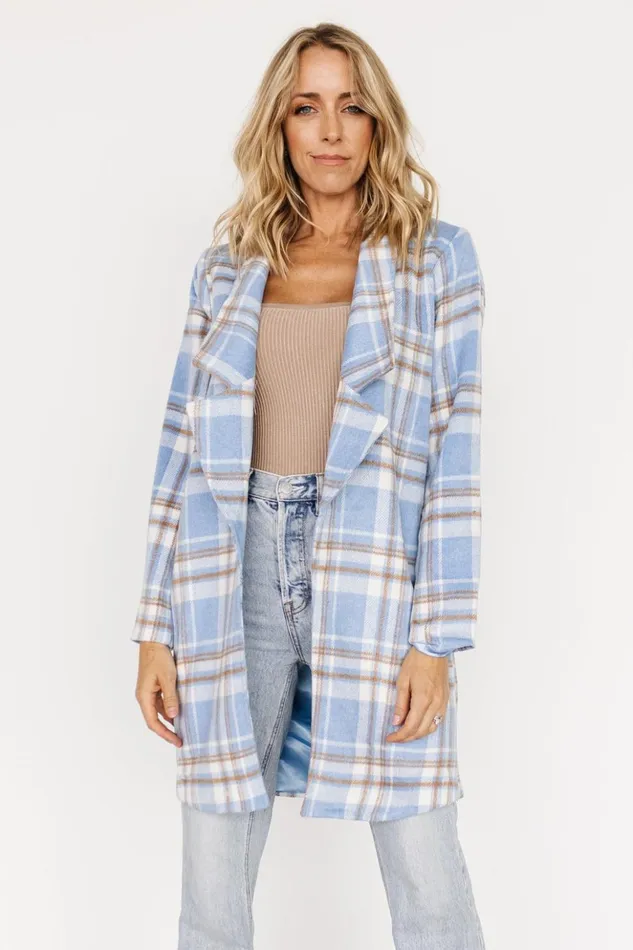 Baltic Born Outerwear Tetonia Plaid Shacket Blue Multi 8211 Women Baltic Born Outerwear Tetonia Plaid Shacket Blue Multi 8211 Women