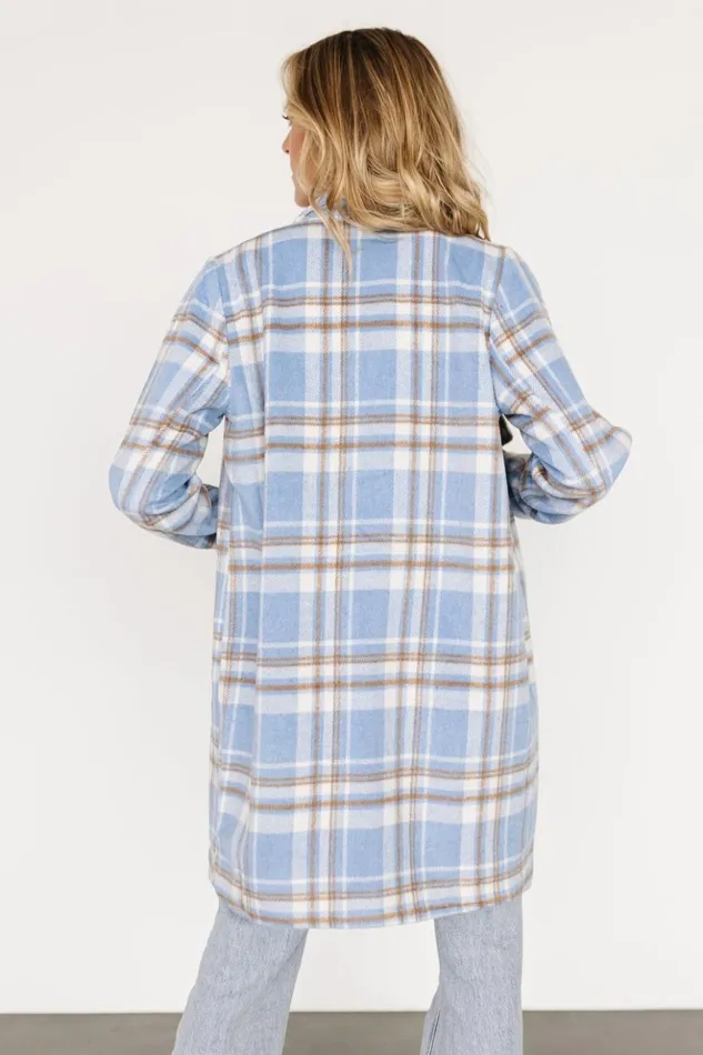 Baltic Born Outerwear Tetonia Plaid Shacket Blue Multi 8211 Women Baltic Born Outerwear Tetonia Plaid Shacket Blue Multi 8211 Women