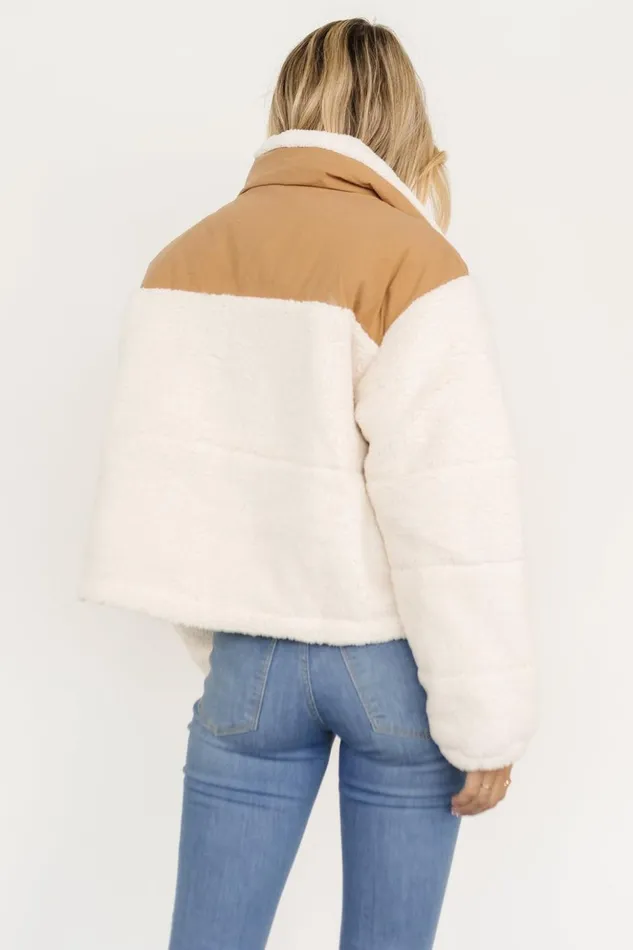 Baltic Born Outerwear Weekender Sherpa Puffer Jacket Cream Camel 8211 Women Baltic Born Outerwear Weekender Sherpa Puffer Jacket Cream Camel 8211 Women