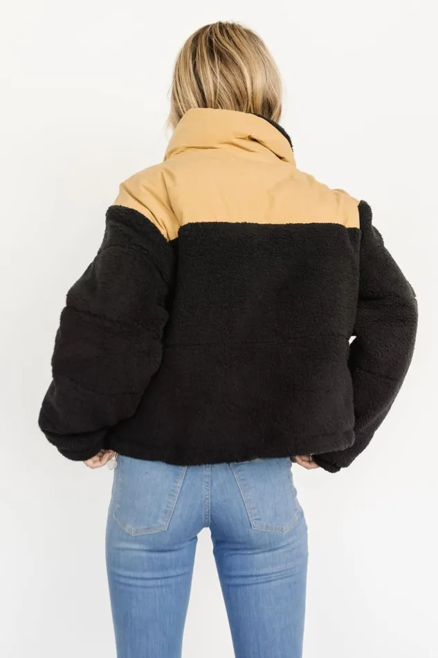 Baltic Born Outerwear Weekender Sherpa Puffer Jacket Khaki Black 8211 Women Baltic Born Outerwear Weekender Sherpa Puffer Jacket Khaki Black 8211 Women