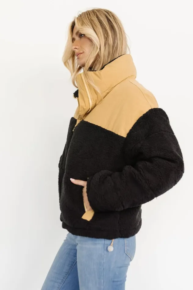 Baltic Born Outerwear Weekender Sherpa Puffer Jacket Khaki Black 8211 Women Baltic Born Outerwear Weekender Sherpa Puffer Jacket Khaki Black 8211 Women