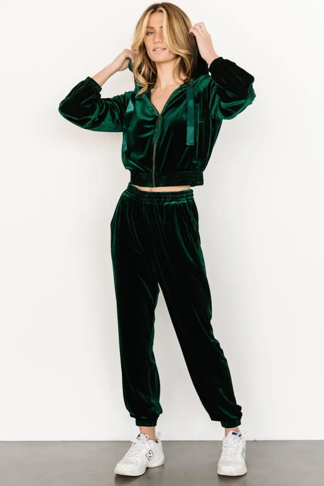 Baltic Born Pants Bewitched Velvet Jogger Pants Green 8211 Women Baltic Born Pants Bewitched Velvet Jogger Pants Green 8211 Women