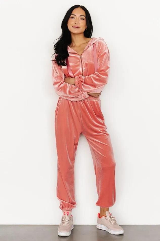 Baltic Born Pants Bewitched Velvet Jogger Pants Pink 8211 Women Baltic Born Pants Bewitched Velvet Jogger Pants Pink 8211 Women