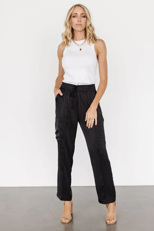 Baltic Born Pants Memphis Pocket Jogger Pants Black 8211 Women Baltic Born Pants Memphis Pocket Jogger Pants Black 8211 Women
