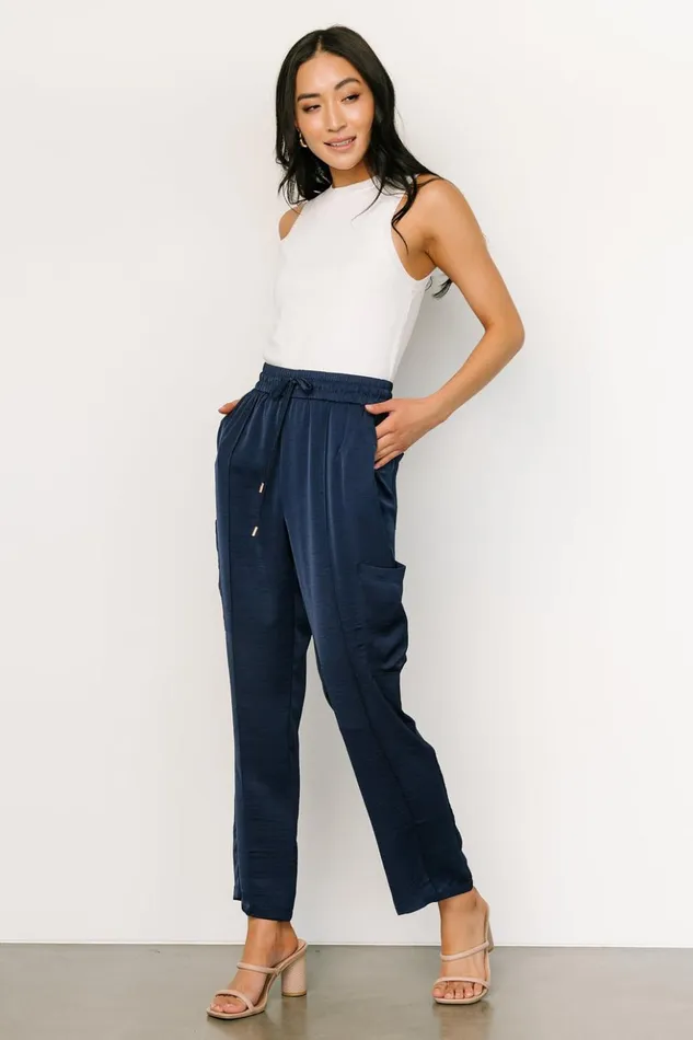 Baltic Born Pants Memphis Pocket Jogger Pants Navy 8211 Women Baltic Born Pants Memphis Pocket Jogger Pants Navy 8211 Women