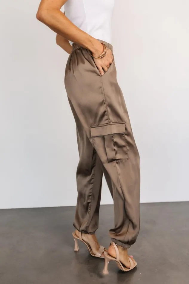 Baltic Born Pants William Satin Jogger Pants Olive 8211 Women Baltic Born Pants William Satin Jogger Pants Olive 8211 Women