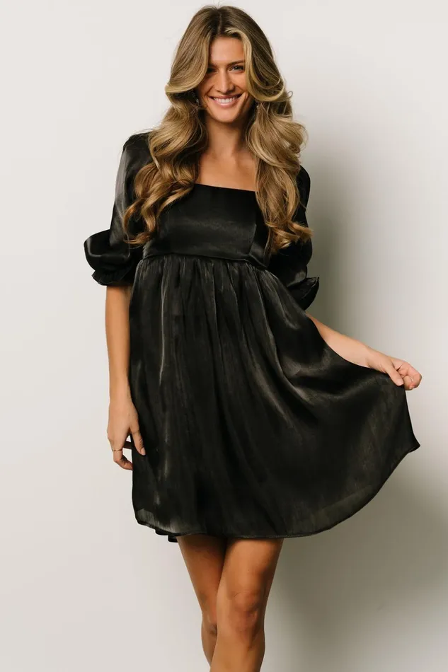 Baltic Born Short Dresses Darling Babydoll Mini Dress Black 8211 Women Baltic Born Short Dresses Darling Babydoll Mini Dress Black 8211 Women