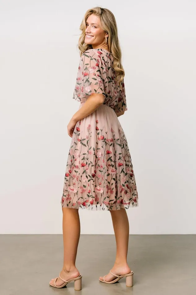 Baltic Born Short Dresses Duchess Tulle Dress Rose Garden 8211 Women Baltic Born Short Dresses Duchess Tulle Dress Rose Garden 8211 Women