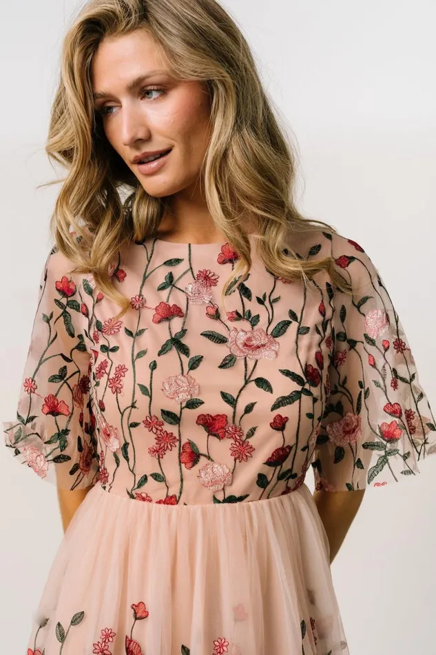 Baltic Born Short Dresses Duchess Tulle Dress Rose Garden 8211 Women Baltic Born Short Dresses Duchess Tulle Dress Rose Garden 8211 Women