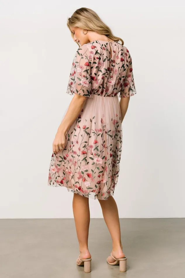 Baltic Born Short Dresses Duchess Tulle Dress Rose Garden 8211 Women Baltic Born Short Dresses Duchess Tulle Dress Rose Garden 8211 Women