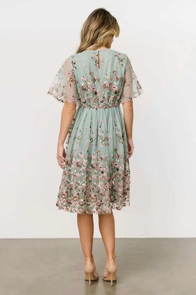 Baltic Born Short Dresses Duchess Tulle Dress Sage Garden 8211 Women Baltic Born Short Dresses Duchess Tulle Dress Sage Garden 8211 Women