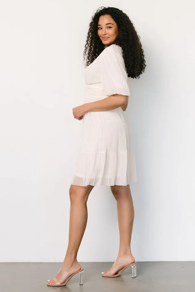 Baltic Born Short Dresses Patrice Short Dress Cream 8211 Women Baltic Born Short Dresses Patrice Short Dress Cream 8211 Women