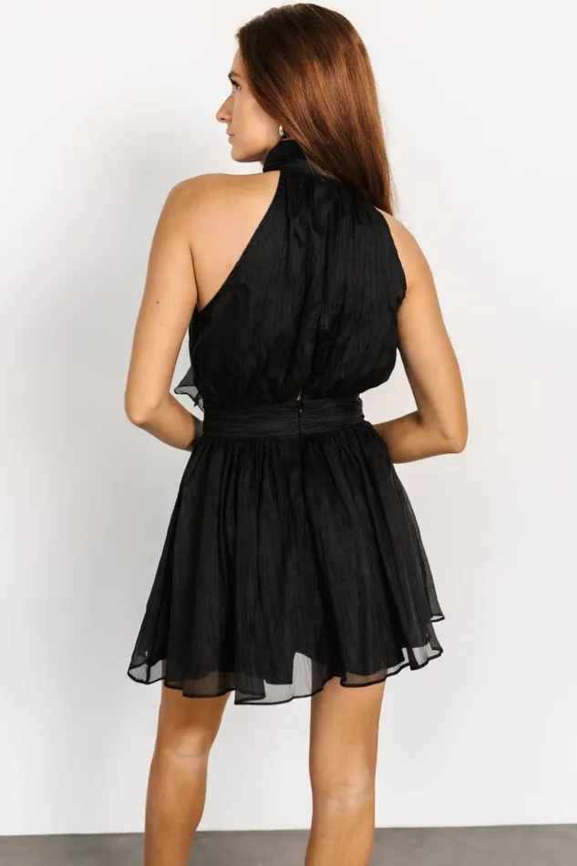 Baltic Born Short Dresses Rhodes Halter Mini Dress Black 8211 Women Baltic Born Short Dresses Rhodes Halter Mini Dress Black 8211 Women