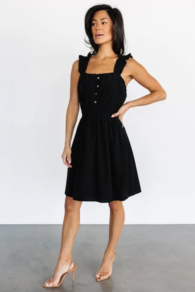 Baltic Born Short Dresses Zaylee Tank Short Dress Black 8211 Women Baltic Born Short Dresses Zaylee Tank Short Dress Black 8211 Women