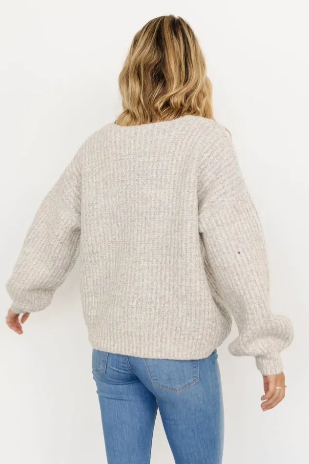 Baltic Born Sweaters Brynna Bubble Sleeve Sweater Multi 8211 Women Baltic Born Sweaters Brynna Bubble Sleeve Sweater Multi 8211 Women