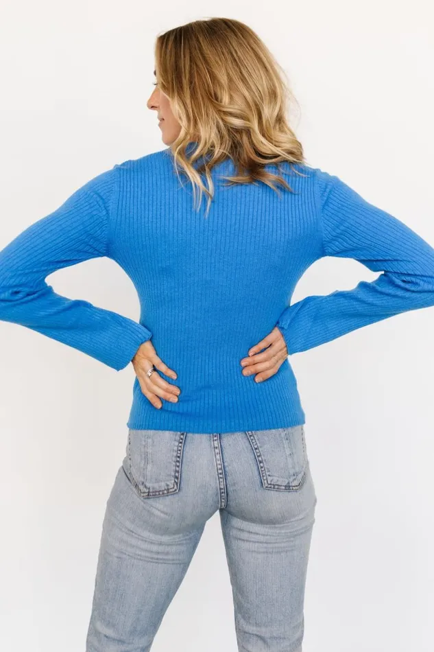 Baltic Born Sweaters Dominic Sweater Top Blue 8211 Women Baltic Born Sweaters Dominic Sweater Top Blue 8211 Women