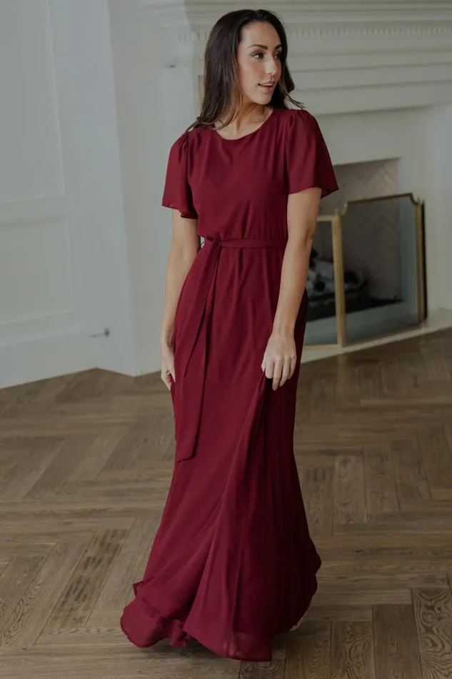 Baltic Born The Guest Edit Naomi Short Sleeve Maxi Dress Mulberry 8211 Women Baltic Born The Guest Edit Naomi Short Sleeve Maxi Dress Mulberry 8211 Women