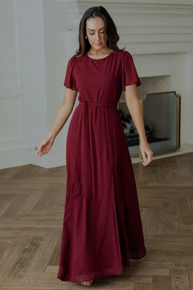 Baltic Born The Guest Edit Naomi Short Sleeve Maxi Dress Mulberry 8211 Women Baltic Born The Guest Edit Naomi Short Sleeve Maxi Dress Mulberry 8211 Women