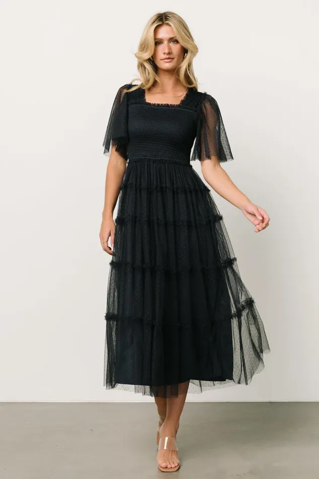 Baltic Born Tulle Styles Bexley Tulle Dress Midnight Blue 8211 Women