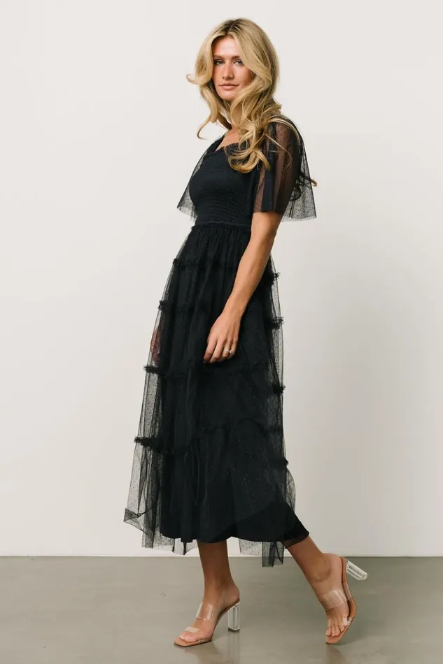 Baltic Born Tulle Styles Bexley Tulle Dress Midnight Blue 8211 Women Baltic Born Tulle Styles Bexley Tulle Dress Midnight Blue 8211 Women