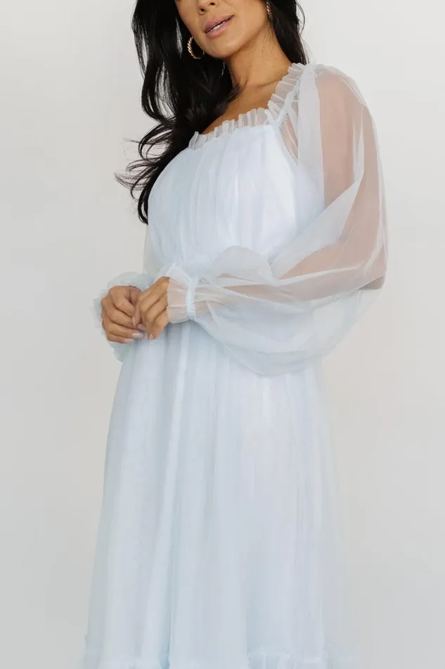 Baltic Born Tulle Styles Cleobelle Maxi Dress Ethereal Blue 8211 Women Baltic Born Tulle Styles Cleobelle Maxi Dress Ethereal Blue 8211 Women