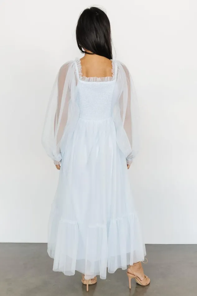 Baltic Born Tulle Styles Cleobelle Maxi Dress Ethereal Blue 8211 Women Baltic Born Tulle Styles Cleobelle Maxi Dress Ethereal Blue 8211 Women