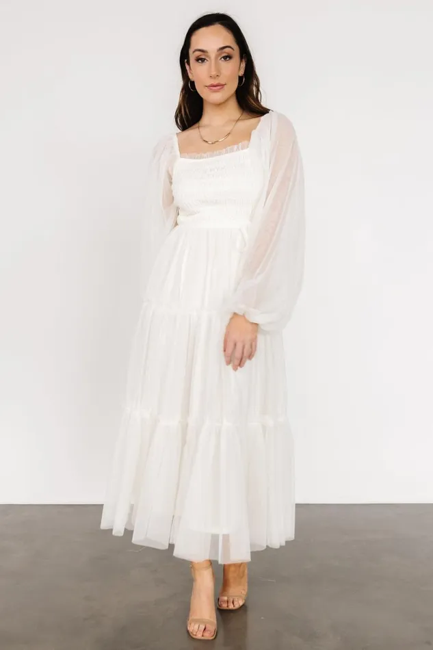 Baltic Born Tulle Styles Katrina Tulle Maxi Dress Cream 8211 Women Baltic Born Tulle Styles Katrina Tulle Maxi Dress Cream 8211 Women