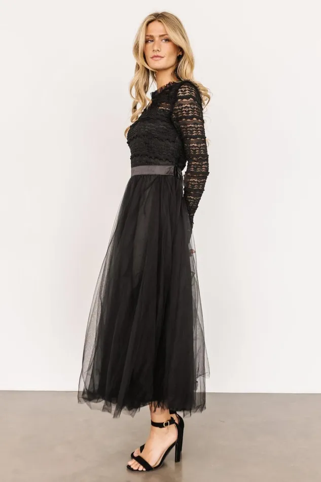 Baltic Born Tulle Styles Lonnie Tulle Dress Black 8211 Women Baltic Born Tulle Styles Lonnie Tulle Dress Black 8211 Women
