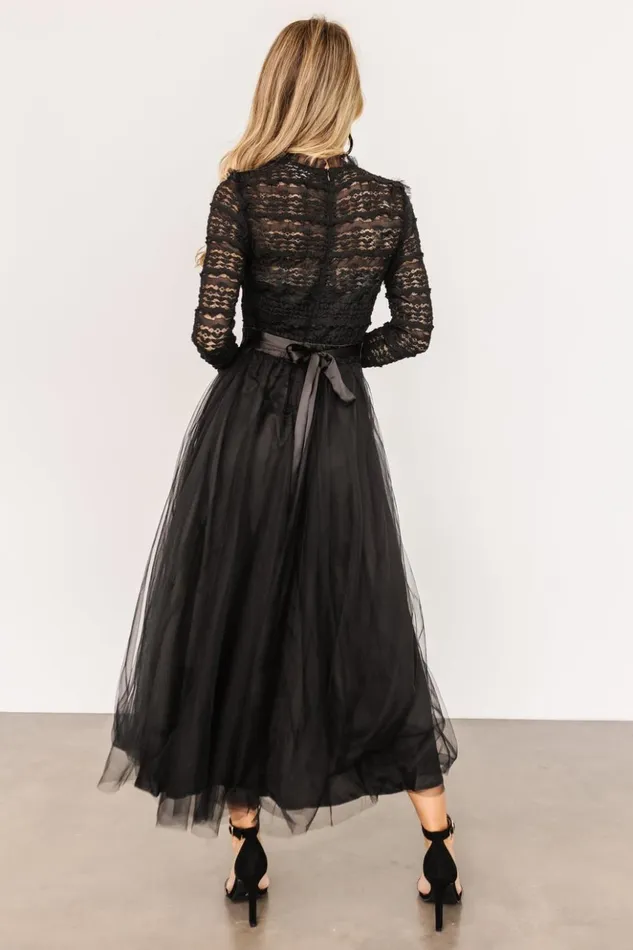 Baltic Born Tulle Styles Lonnie Tulle Dress Black 8211 Women Baltic Born Tulle Styles Lonnie Tulle Dress Black 8211 Women