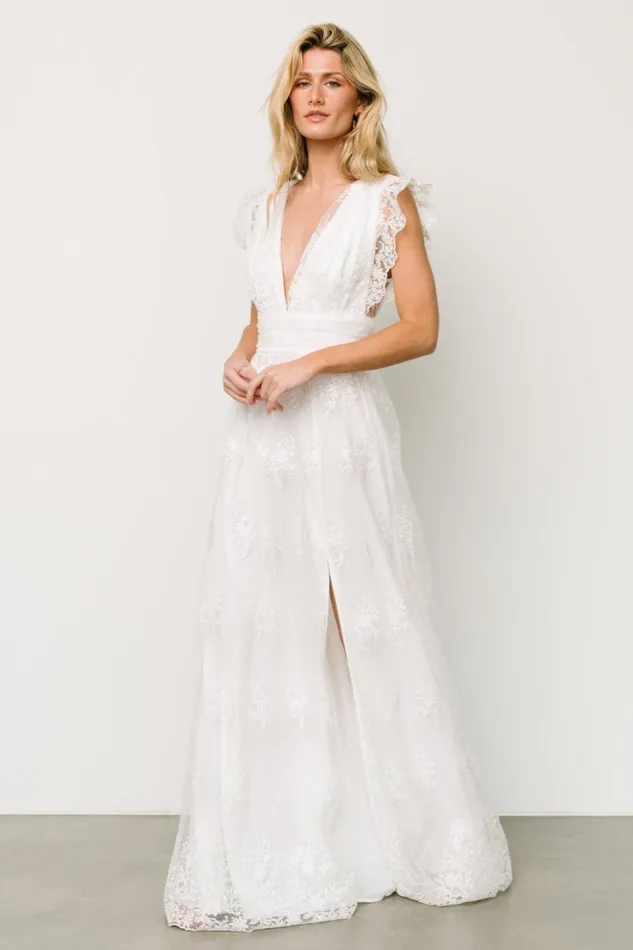 Baltic Born Tulle Styles Rhea Tulle Maxi Dress Off White 8211 Women Baltic Born Tulle Styles Rhea Tulle Maxi Dress Off White 8211 Women