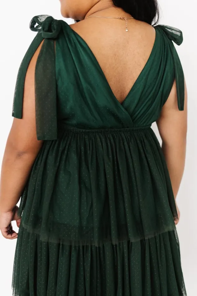 Baltic Born Tulle Styles Tessa Tiered Tulle Tank Dress Dark Green 8211 Women Baltic Born Tulle Styles Tessa Tiered Tulle Tank Dress Dark Green 8211 Women