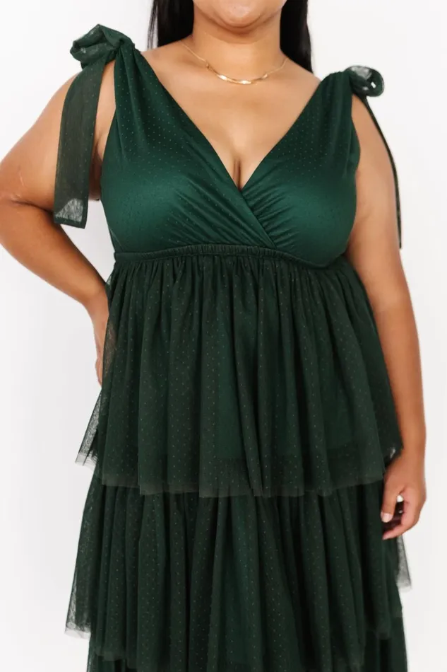 Baltic Born Tulle Styles Tessa Tiered Tulle Tank Dress Dark Green 8211 Women Baltic Born Tulle Styles Tessa Tiered Tulle Tank Dress Dark Green 8211 Women