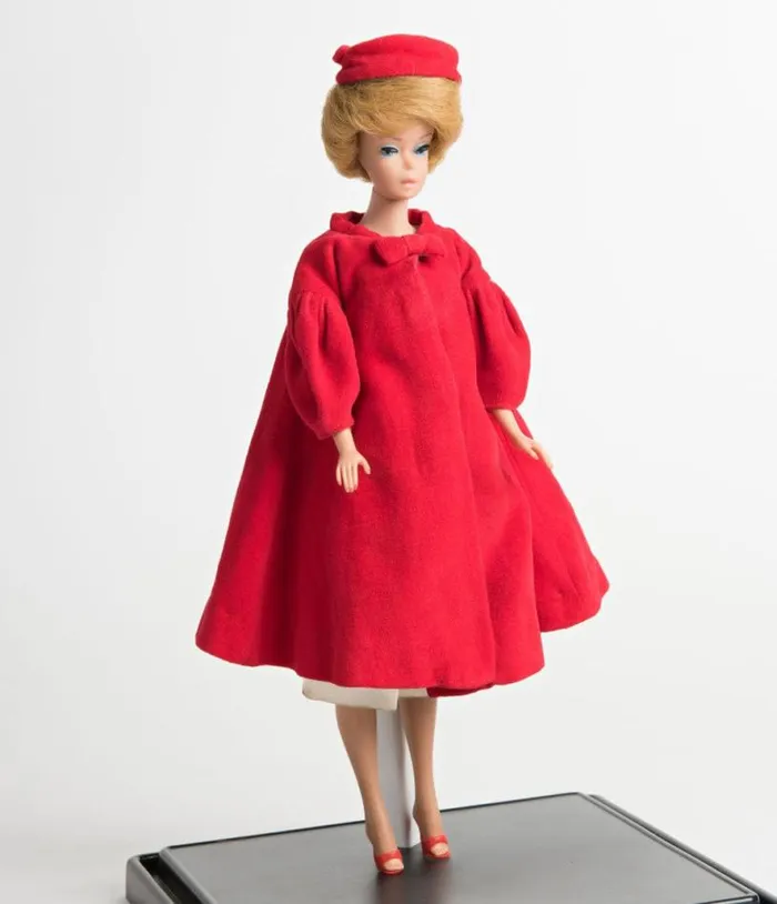 Barbie X 1960s Style Red Flare Swing Coat Clothing Unique Vintage Coats and Jackets