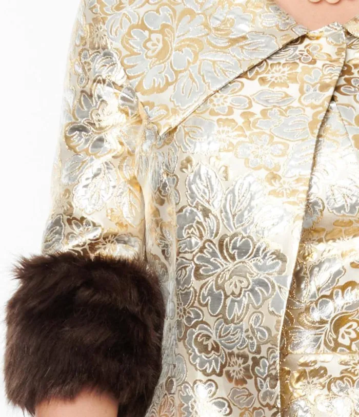 Barbie X Evening Splendour Brocade Coat Clothing Unique Vintage Coats and Jackets