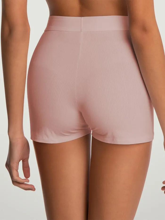 Beauty Cotton Biker Shorts Powder Pink Women Wolford Panties