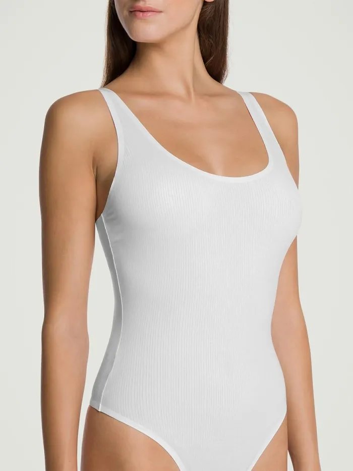 Beauty Cotton Bodysuit Pearl Women Wolford Bodysuits