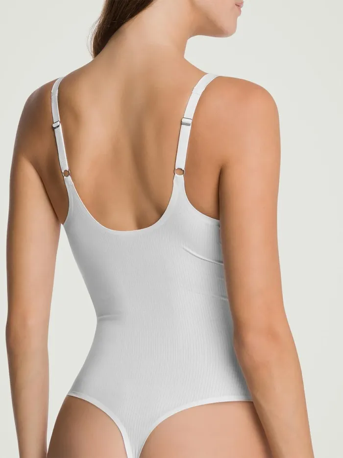 Beauty Cotton Bodysuit Pearl Women Wolford Bodysuits