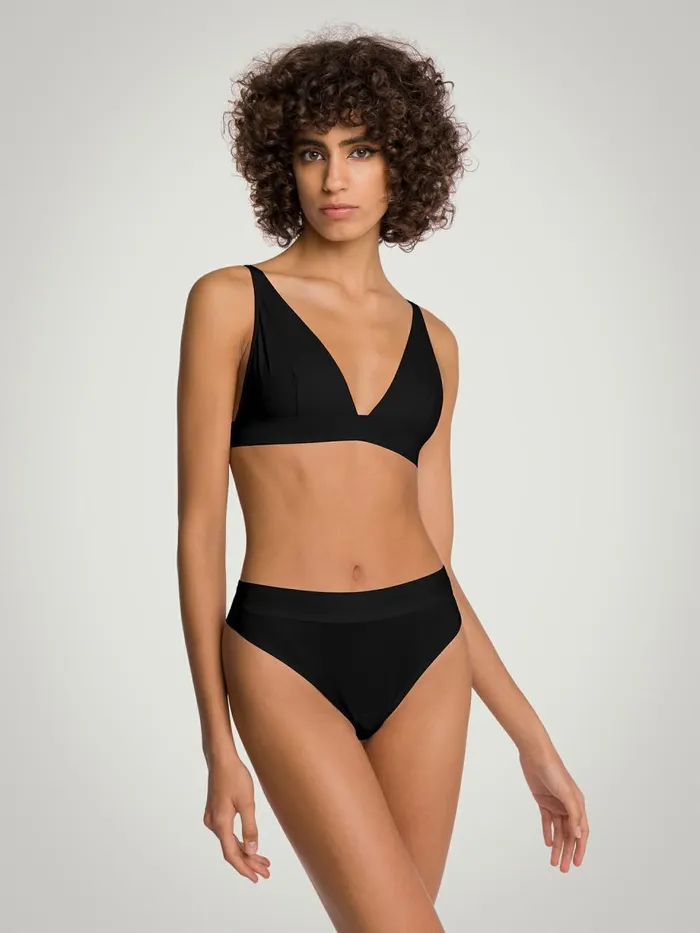 Beauty Cotton Brief Black Women Wolford Panties