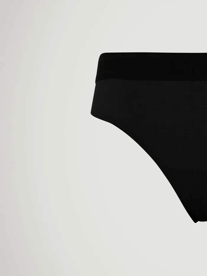 Beauty Cotton Brief Black Women Wolford Panties