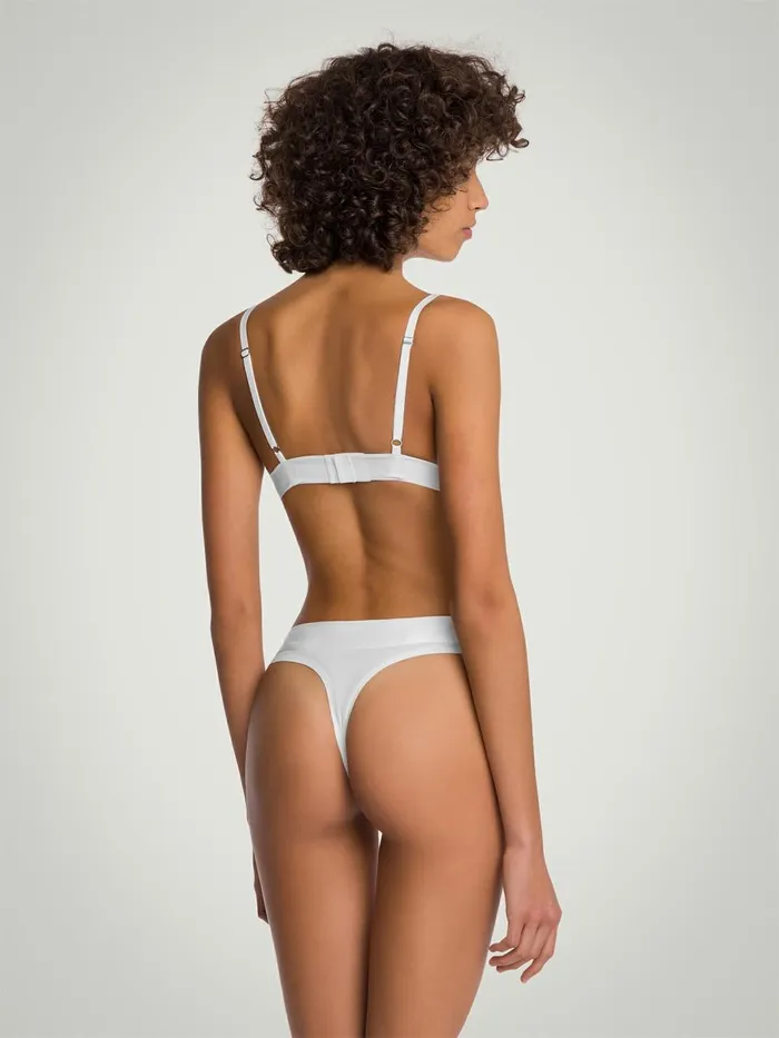 Beauty Cotton Triangle Bra Pearl Women Wolford Bras