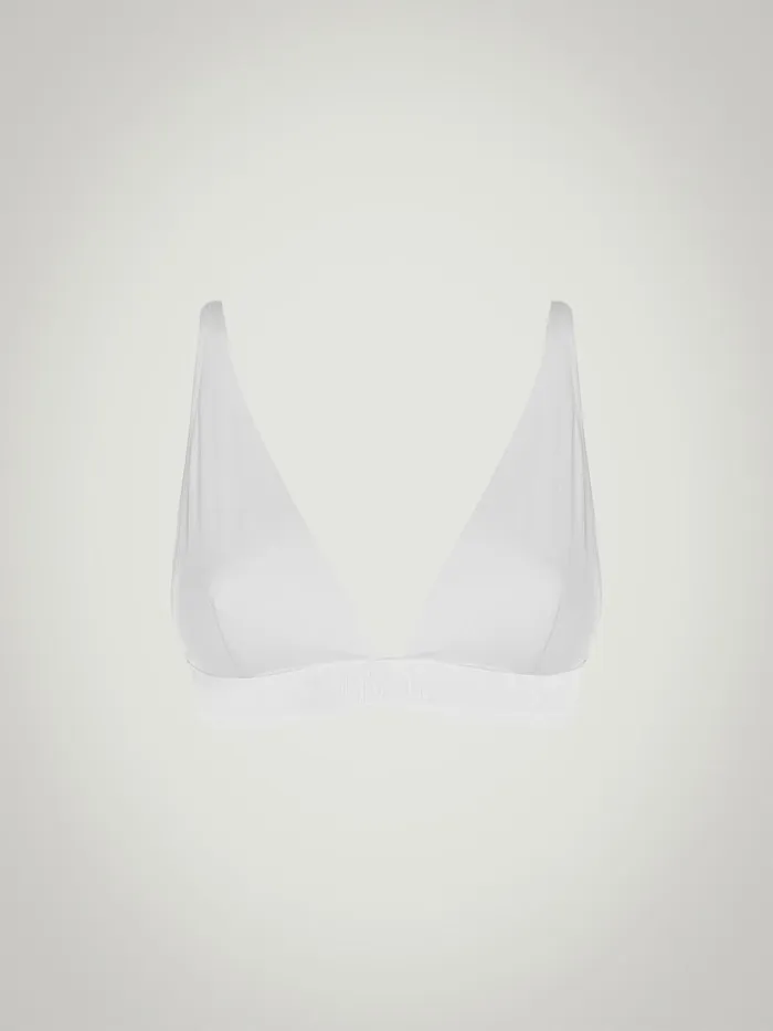 Beauty Cotton Triangle Bra Pearl Women Wolford Bras