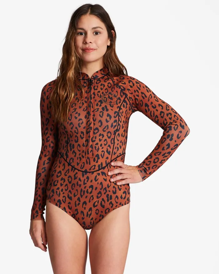 Billabong 11 Salty Dayz Light Long Sleeve Spring Suit Spotted Women Billabong Surf Capsule Billabong 11 Salty Dayz Light Long Sleeve Spring Suit Spotted Women Billabong Surf Capsule